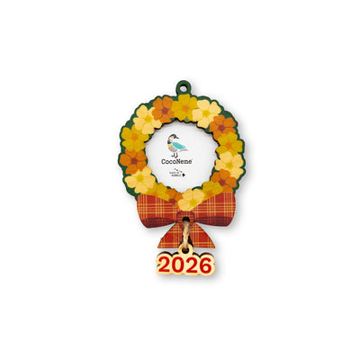 PUAKENIKENI LEI 2026 FRAME ORNAMENT