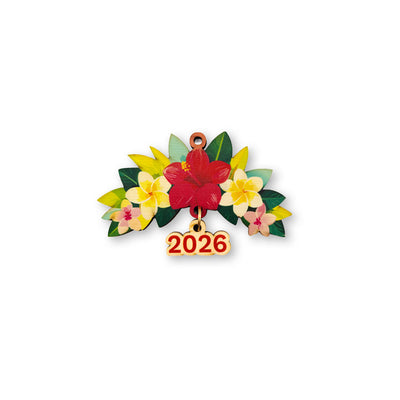 HAWAII LEI PO'O 2026 ORNAMENT