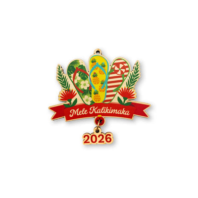 MELE SLIPPER TRIO 2026 ORNAMENT