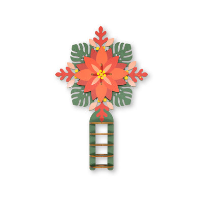RED QUILT TREE TOPPER