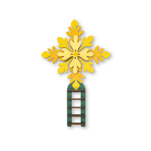 Load image into Gallery viewer, YELLOW QUILT TREE TOPPER
