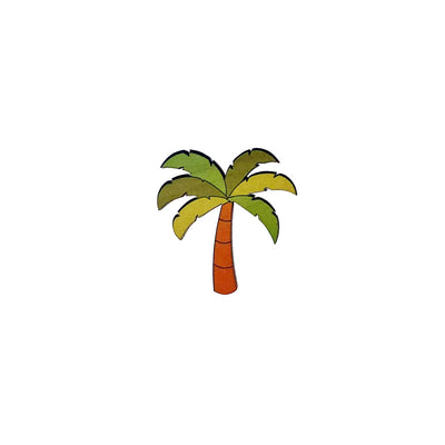 MIX GREEN PALM TREE MINI OPIHI STICKER