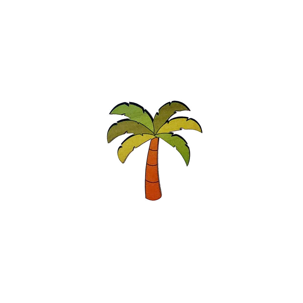 MIX GREEN PALM TREE MINI OPIHI STICKER