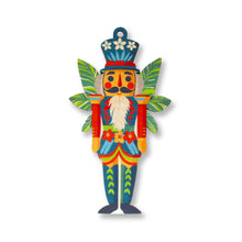 Load image into Gallery viewer, TROPICAL NUTCRACKER ORNAMENT
