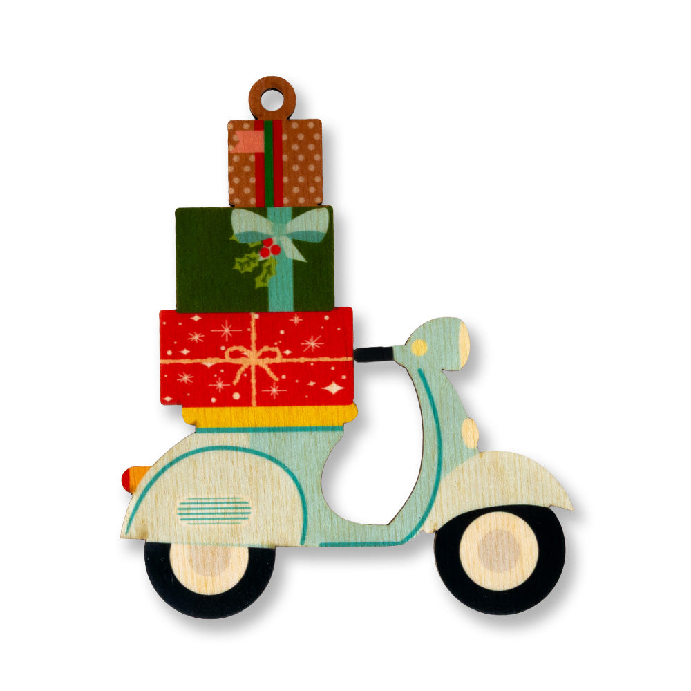 COCOVILLE MOPED ORNAMENT