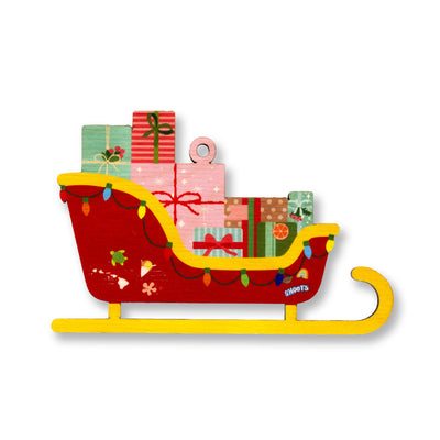 COCOVILLE SLEIGH ORNAMENT