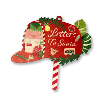 LETTERS TO SANTA MAILBOX ORNAMENT