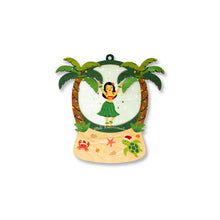 Load image into Gallery viewer, HULA GIRL SNOWGLOBE ORNAMENT
