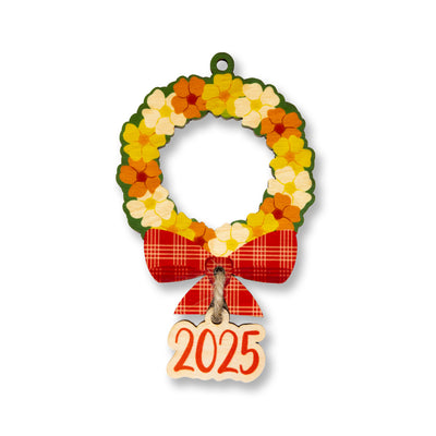 PUAKENIKENI LEI 2025 FRAME ORNAMENT