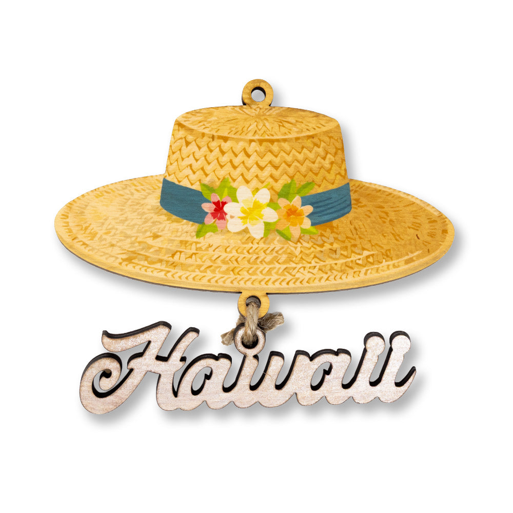 FLOWER TRIO HAWAII PAPALE ORNAMENT