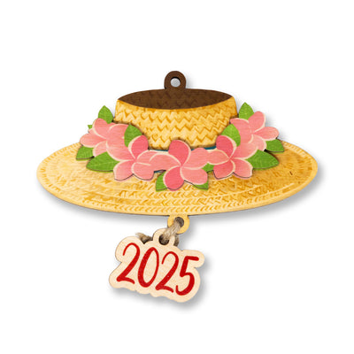 PINK PLUMERIA PA'OLE 2025 ORNAMENT