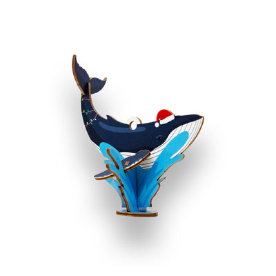 WHALE 3D ORNAMENT