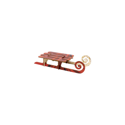 3D SLEIGH TABLE TOP SMALL