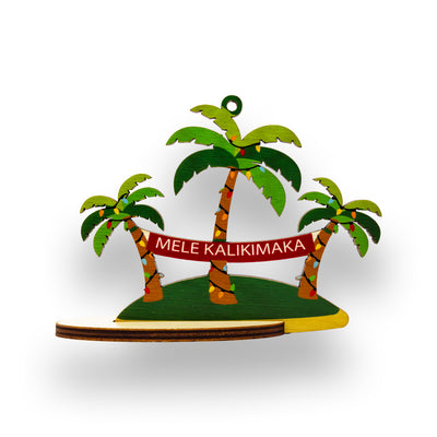 MELE PALM TREE BANNER SINGLE