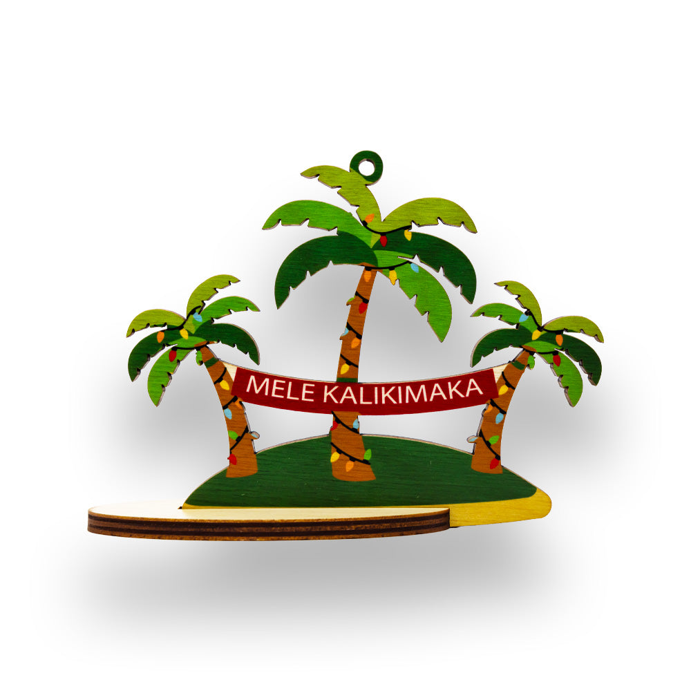 MELE PALM TREE BANNER SINGLE