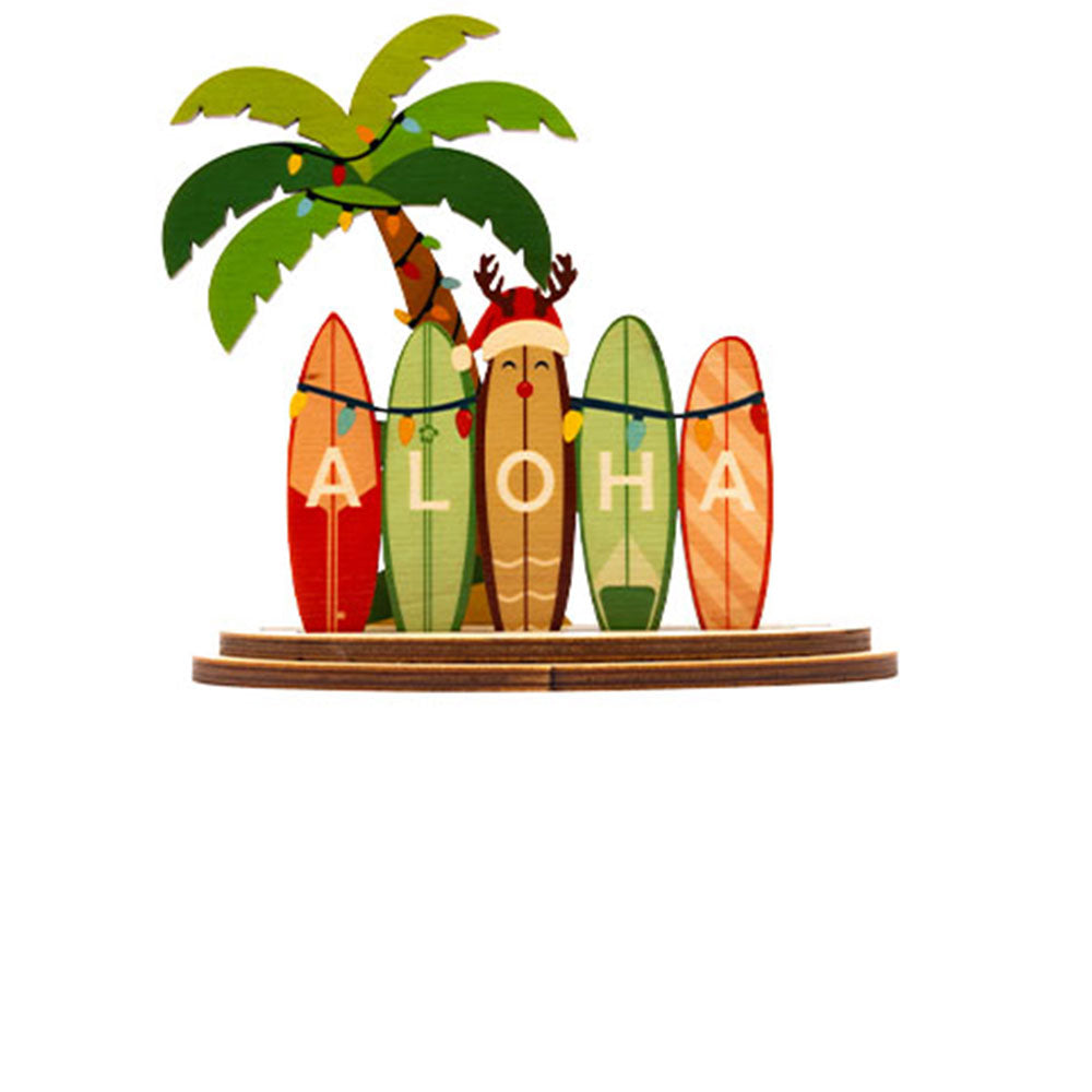 XMAS ALOHA SURFBOARDS PALM MINI SET