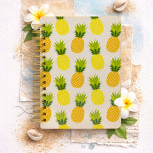 Load image into Gallery viewer, PINEAPPLE PATTERN WOOD NOTEBOOK
