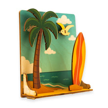 Load image into Gallery viewer, BEACH SCENE PUKA POP-UP
