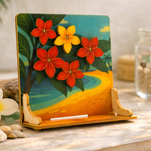 Load image into Gallery viewer, PLUMERIAS AT THE BEACH PUKA POP-UP
