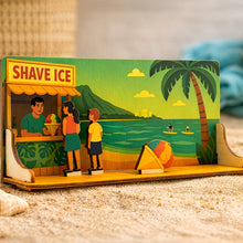Load image into Gallery viewer, SHAVE ICE BEACH STAND PUKA POP-UP
