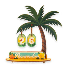 Load image into Gallery viewer, PALM TREE DESK CALENDAR
