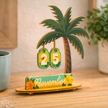 Load image into Gallery viewer, PALM TREE DESK CALENDAR
