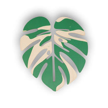 Load image into Gallery viewer, Decorative wall art with leaf design on a white background
