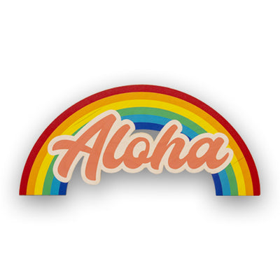 ALOHA ANUENUE WALL DECOR