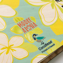 Load image into Gallery viewer, MOORE ALOHA TROPICAL FLOWER WOOD NOTEBOOK
