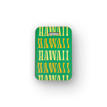 Load image into Gallery viewer, GREEN HAWAII WOOD BAG TAG
