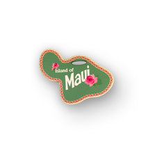 Load image into Gallery viewer, MAUI ISLAND WOOD BAG TAG
