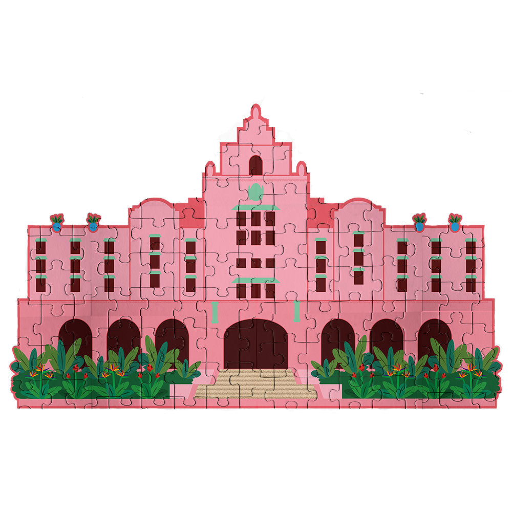 ROYAL HAWAIIAN CUTOUT WOOD PUZZLE