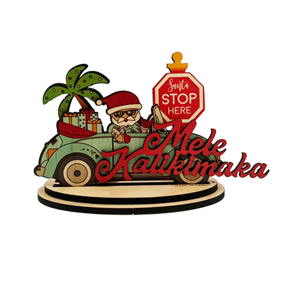 SANTA BUG STOP HERE MINI SET