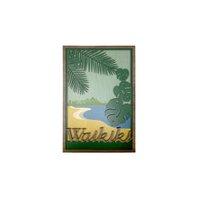 Load image into Gallery viewer, WAIKIKI 3 LAYER WOOD WALL ART
