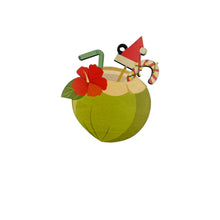 Load image into Gallery viewer, XMAS COCONUT DRINK ORNAMENT
