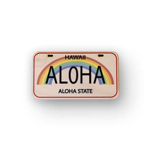 Load image into Gallery viewer, ALOHA LICENSE PLATE MAGNET
