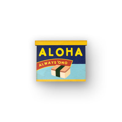 ALOHA SPAM CAN MAGNET