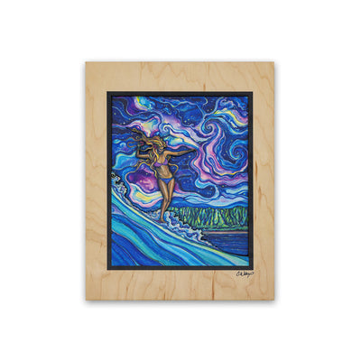 COSMIC SURF LAYERED WALL ART