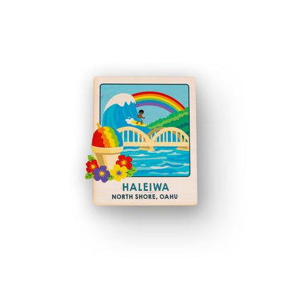 HALEIWA POLAROID MAGNET