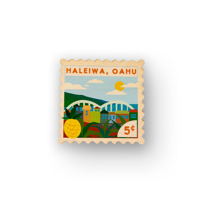 HALEIWA STAMP MAGNET