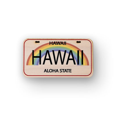 HAWAII LICENSE PLATE MAGNET