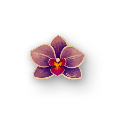 HAWAII ORCHID MAGNET