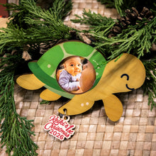 Load image into Gallery viewer, BABY HONU BOY FIRST 2026 FRAME ORNAMENT
