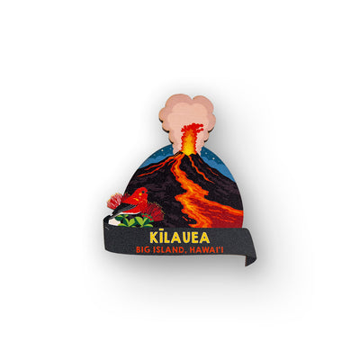 KILAUEA 'APAPANE MAGNET