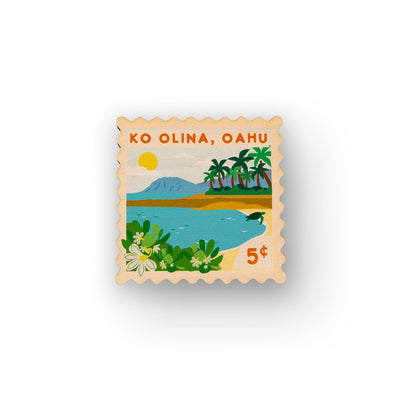 KO OLINA STAMP MAGNET