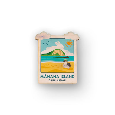 MANANA POLAROID MAGNET