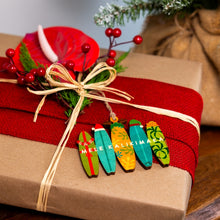 Load image into Gallery viewer, MELE KALIKIMAKA SURFBOARDS ORNAMENT
