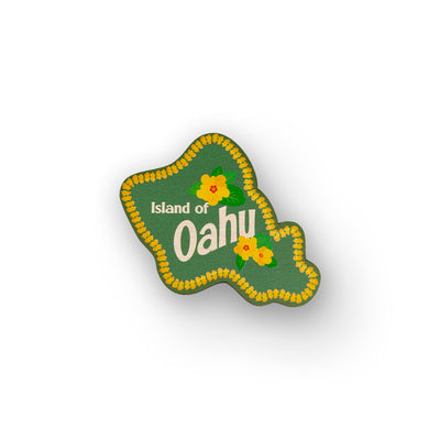 OAHU ISLAND MAGNET