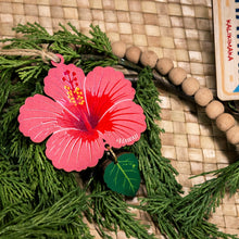 Load image into Gallery viewer, HIBISCUS CHARM ORNAMENT
