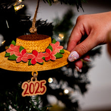 Load image into Gallery viewer, PINK PLUMERIA PA&#39;OLE 2025 ORNAMENT
